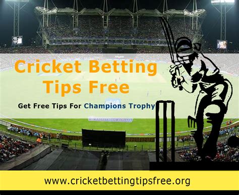Free Cricket Betting Tips .